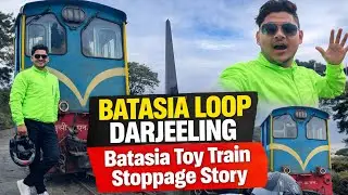 Batasia Loop Darjeeling | Batasia Toy Train Stoppage Story & Hidden History #darjeeling #travelvlog 