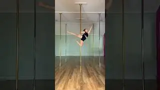 Beautiful Pole Shape Anastasia Pole Move Spin Pole Flow #intermediatepole #spinningpole  #shorts