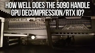 Does the RTX 5090 Lose Performance in Games That Use GPU Decompression Like Previous NVIDIA GPUs?
