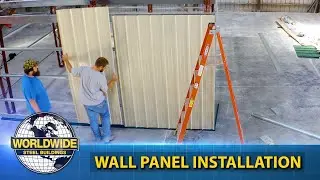 Wall Panel Installation - How To DIY Steel Building