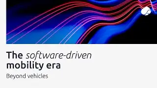 We&rsquo;re heading to a future of software driven mobility