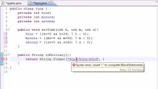 Java Programming Tutorial   36   Time Class