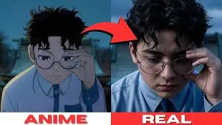 Okarun in REAL Life Using AI | Anime to Reality
