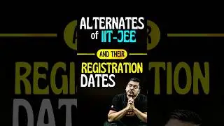 Alternate exams of JEE | Registration Dates😍✅#jee #jee2025 #btech #engineeringentranceexam