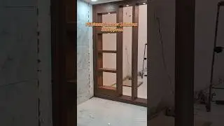 Decorative kitchen entrance frame | Interiors | home decor | wood work | plywood | mica finished ✅️