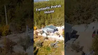 Fantastic Prefab House shorts #prefabhouse #prefabricatedhouse #tinyhouse #shorts
