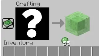 How to Craft Slime Blocks in Minecraft.