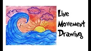 Line Movement Drawing