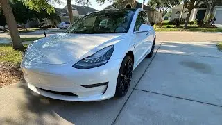 Tesla Model 3 on 20&rdquo; custom wheels