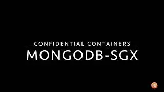 Enclaive's Confidential Container in Use: Keeping import of passwords to MongoDB encrypted