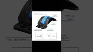 Unlocking Lumbar Bliss: Acupuncture Waist Massager for Spine Relief!
