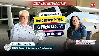 IIT Kanpur Aerospace (Flight lab) discussion with Prof G M Kamath (HOD- Depart. of Aerospace Engg.)