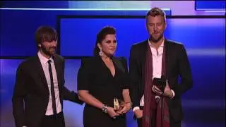 Lady Antebellum Win Country Group - AMA 2012