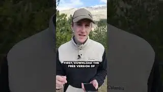How I get high-detail offline hiking maps on my phone for free #shorts #hiking #outdoors