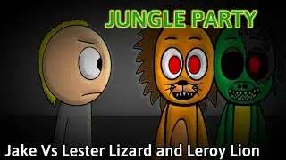 JUNGLE PARTY - Jake Vs Lester Lizard and Leroy Lion Sound