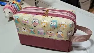 Necessaire Clássica - aprenda de um jeito simples 🌹 🌷 💜