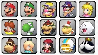 Mario Golf: SuperRush - All Characters