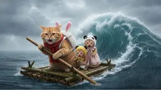 Inspiring   Relaxing Cat Stories 🐾✨Tiger Hat Kitten, Ginger Sister   Mama Cat Heartwarming Tales
