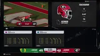 Oregon vs Georgia