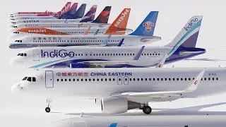 Top10 Largest Airbus A320 Operators