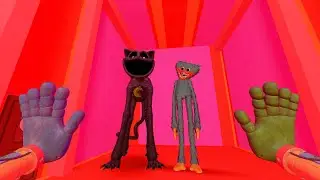 WELCOME TO THE CIRCUS! CatNap & Huggy Wuggy Chase 100 Players in Amazing Circus in Garry's Mod