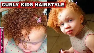 Curly Kids Hairstyles: Wash and Go Toddler Hair Routine | Curly Kids Mixed Hair Care