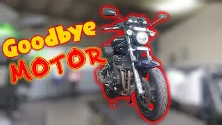 🏁 Engine Surgery Underway: Suzuki Bandit 1200S Engine Removal Adventure! 🛠️💥