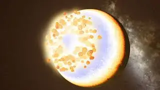 Kepler-69 C and Mercury collision - Universe Sandbox 2