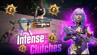 Intense 1v4 Fights | Conquoror lobby 🤬 Fastest Clutches