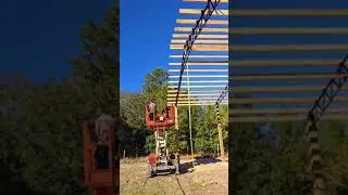 The complete process of building a 40x60 open pole barn.