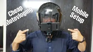 Cheap Motovloging Setup No Need Gopro Action Camera