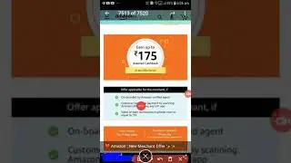 Amazon New Merchant Offer Get 175 !! Earn Everyday 14 Amazon Pay Cashback !! Mobikwik101 Offer Today