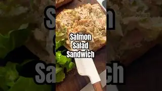 Japanese Fish Grill | Salmon 🥪🐟 #grilledsalmon #homemadelunch #healthylunch #foodshorts #fyp #yum