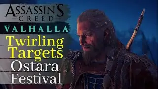 Assassin's Creed Valhalla Twirling Targets Quest, Get Points Twirling Targets