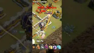 Noob ultra pro max | noob attack on my Base | failed qc | #coc #shorts