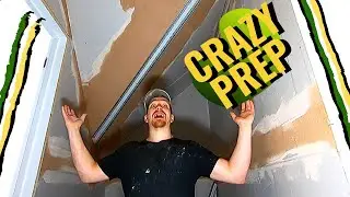 Preparing Walls For Plastering #2 (STOP BEADS, CURVED CEILINGS, BONDING, PLASTERING)