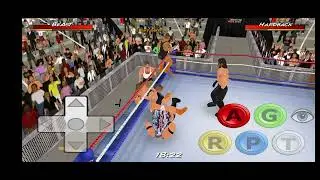 Batista Vs Ryback Vs Seth Rollins 6 man elimination match Part 2 Wrestling Revolution Game ON WWE