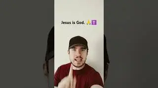 Jesus is God: Key Bible Verses that Prove His Dual Nature as God and Man 📖#shorts
