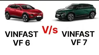 VINFAST vf 6 vs VINFAST vf 7 #comparison #car 