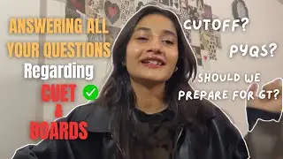 Cuet & Boards QnA | cutoff? pyqs? #cuet2026 #boards2026