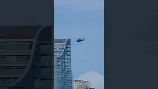 I love when the helicopters seem so close to the buildings near the Haulover Inlet #hauloverinlet