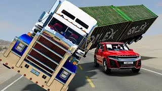 Long Truck and Passenger Car Crashes 💥Realistic BeamNG drive Accidents by BeamNG Fantasy