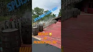 Wildcat Splash zone Frontier City,OKC. #fun #splash #viralshorts #frontiercity #oklahoma #themepark
