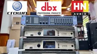 Si&ecirc;u Phẩm Crown I-Tech 4x3500HD V&agrave; DBX DriveRack 4800 Tuyệt Đẹp Cập Bến | Ho&agrave;ng Nam Audio