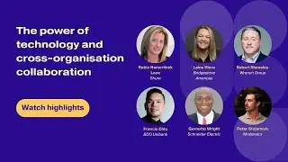 The Power of Technology and Cross Organisation Collaboration - Highlights
