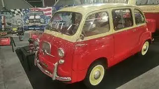 Scopri la Fiat 600 Multipla con Roulotte e Auto storiche ad Auto e Moto d'Epoca 2025 #AutoMotodEpoca
