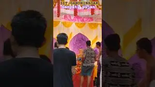 IIT GN GANPATI PUJAN #iitgn #ganpati