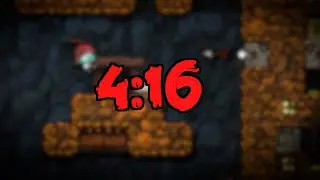 Spelunky Speedrun | Low% NO GOLD | 4:16 (NO AUDIO)