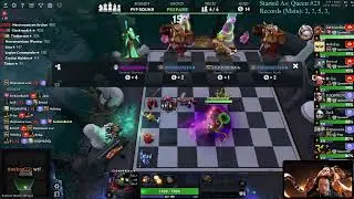 Sick 6 Warlocks! 26.02.2023 Dota Auto Chess Top 20 Queen Game!