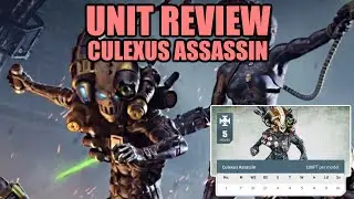 Imperial Culexus Assassin Unit Review │ Warhammer 40k 9th Edition Tactics